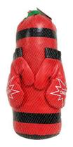 Kit De Boxe Muay Thai Infantil Saco Pancadas E Luvas