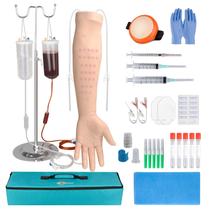 Kit de braço de treino intravenoso MedeDuQuest com 30 pontos de injeção Kit de braço de treino intravenoso MedeDuQuest com 30 pontos de injeção