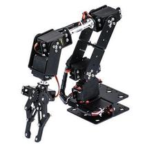 Kit De Braço Robô De Liga Metálica 6 DOF Para Arduino MG996R Garra De Braçadeira De Educação