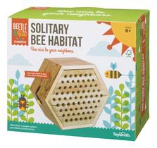 Kit de bricolage para abelhas solitárias Beetle & Bee Habitat Toysmith Beetle & Bee para crianças maiores de 8 anos