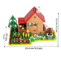 Kit De Brinquedo De Bloco De Construção De Fazenda Adulto 1200 Peças DIY Farm Playset Para Fãs