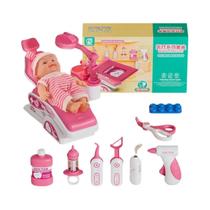 Kit De Brinquedo De Médico Para Crianças, Conjunto De Brincadeira De Hospital Dentário, Acessórios