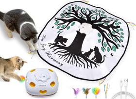 Kit de Brinquedo Interativo 4 em 1 Recarregável para Gatos ORSDA Kit de Brinquedo Interativo 4 em 1 Recarregável para Gatos ORSDA