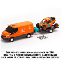 Kit de Brinquedo Sertões Van + Utv + Caixa de Ferramenta