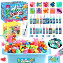 Kit de brinquedos com gel de água mágico e moldes para animais para crianças de 6 a 10 anos Kit de brinquedos com gel de água mágico e moldes para animais para crianças de 6 a 10 anos