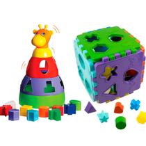Kit De Brinquedos Didáticos E Educativos Para Bebês 1 Ano Kit De Brinquedos Didáticos E Educativos Para Bebês 1 Ano