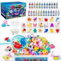 Kit de brinquedos Kiditos Magic Water Elf Aqua Fairy com 25 géis mágicos