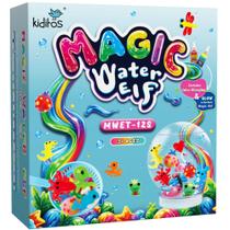 Kit de brinquedos Magic Water Elf Kiditos com 12 géis, 10 moldes e 1 garrafa