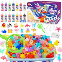 Kit de brinquedos Magic Water Elf QANIY com 14 géis mágicos e 12 moldes