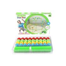 Kit de brinquedos para construção de tendas infantis DIY com 51 palitos e 36 bolas