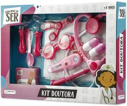 Kit de brinquedos profissão medico - kit doutora multkids