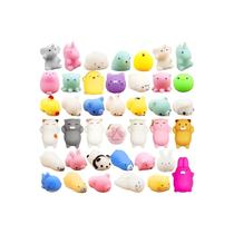 Kit de brinquedos Squeeze Mini Mochi Squishy 50 unidades para crianças