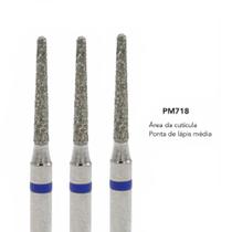 Kit de broca 718 diamantada para unhas de gel dentaria Kit de broca 718 diamantada para unhas de gel dentaria
