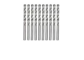 Kit De Broca Aço Rápido Metal 4,0Mm Polida, Com 10 Pçs/Mtx