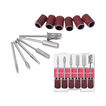 Kit De Broca Elétrica Para Unhas 6 Em 1, Polidor De Manicure Portátil YIKOOLIN, Equipamento De Arte