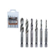 Kit De Broca Macho Fura Faz Rosca Espiral M3 M4 M5 M6 M8 M10 - Bestfer