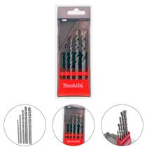 Kit de brocas ct para concreto com 5pcs - d-03894 makita Kit de brocas ct para concreto com 5pcs - d-03894 makita