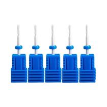 Kit De Brocas De Cerâmica Para Unhas 5 Peças, Ferramentas Elétricas Para Manicure, Removedor De Gel