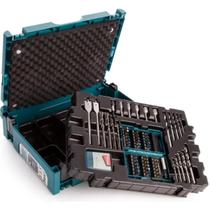 Kit de Brocas e Bits Makpac 69 Peças Makita Kit de Brocas e Bits Makpac 69 Peças Makita
