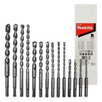 Kit De Brocas Sds-plus Profissional 14 Peças Makita D-71956