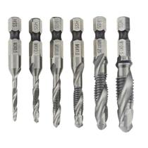 Kit De Brocas Titanium Fura E Faz Rosca Máquinas E Reparos