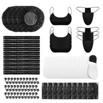 Kit de bronzeamento a jato ROMSPRI com 100 peças itens essenciais para salão Kit de bronzeamento a jato ROMSPRI com 100 peças itens essenciais para salão