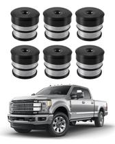 Kit de buchas de montagem corporal compatível com VEVOR 2008-2016 F250 F350