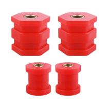 Kit De Buchas De Suspensão Em Poliuretano Vermelho Para Braço De Controle Honda Civic EK EJ