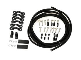 Kit de bungee deck YakGear DK1 com elástico e hardware de nylon de 10 pés Kit de bungee deck YakGear DK1 com elástico e hardware de nylon de 10 pés
