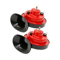 Kit De Buzina Elétrica Super Alta 12V Para Carro E Moto, 2 Peças, Tom Compacto E Universal