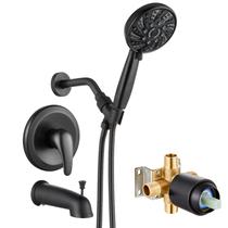 Kit de cabeça de chuveiro gotonovo de alta pressão, 6 modos, esfregado a óleo