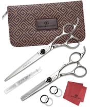 Kit de cabeleireiro e barbeiro Olivia Garden Silkcut Professional XL