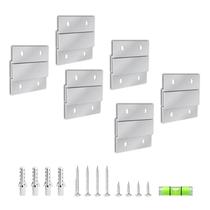 Kit de cabide de espelho Leyaflex French Cleat 6 pares de 30 kg