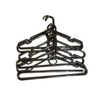 Kit De Cabides Com 12 Peças Na Cor Preto - Adulto