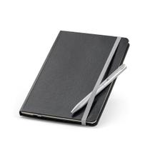 Kit de Caderno e Esferográfica com Caixa Presente - Personalização Disponível