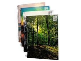 Kit de Cadernos Espirais para Anotações e Estudos Kit:com 10 Kit de Cadernos Espirais para Anotações e Estudos Kit:com 10
