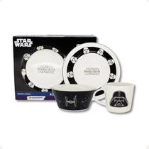 Kit De Café Da Manhã Com 3 Peças Star Wars Zona Criativa Kit De Café Da Manhã Com 3 Peças Star Wars Zona Criativa