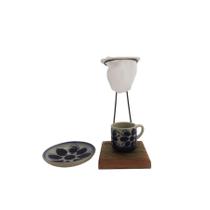 Kit de Café Egoista - Individual - Cafezinho Colonial 2 Monte Sião - Demolição - feito a mão