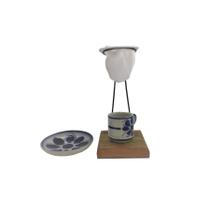 Kit de Café Individual - Cafezinho Floral Monte Sião da Roça