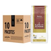 Kit de Café Torrado em Grãos - Café do Centro Barista Gourmet Grãos 10Kg