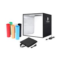 Kit De Caixa De Luz Portátil Dimmable 12x12 Com 120 LEDs E 6 Fundos Para Fotografia De Mesa Kit De Caixa De Luz Portátil Dimmable 12x12 Com 120 LEDs E 6 Fundos Para Fotografia De Mesa