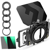 Kit de caixa fosca K&F Concept Mini com filtros ND4+ND32 para DSLR