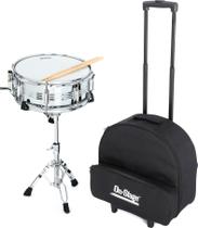 Kit de caixa On-Stage SSK2500 Student com bolsa rolante Kit de caixa On-Stage SSK2500 Student com bolsa rolante