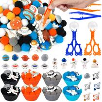 Kit de Caixa Sensorial Espacial Astronauta OAXNTGW com 133 Peças Kit de Caixa Sensorial Espacial Astronauta OAXNTGW com 133 Peças