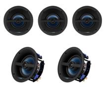 Kit De Caixas De Som De Embutir Wave Sound 5.0 - 3 WIN-120 + 2 WSR-120