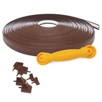 Kit de calafetagem InstaTrim Flexible Autoadesivo Trim Brown