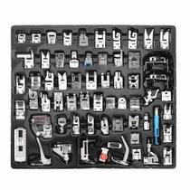 Kit de Calcadores para Máquina de Costura YEQIN 62 Peças Multifuncional