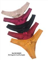 kit de calcinha fio basico