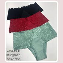 kit de calcinhas com rendas laterais kit de calcinhas com rendas laterais