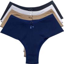 Kit De Calcinhas Feminina Com 4 Unidades Feminina Tanga Lateral Lingerie Adulto Microfibra Calsinha Kit De Calcinhas Feminina Com 4 Unidades Feminina Tanga Lateral Lingerie Adulto Microfibra Calsinha